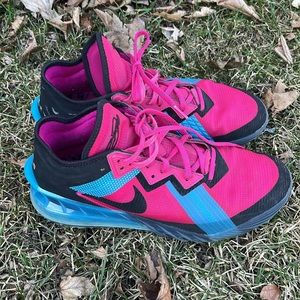 Nike Men's  Lebron 18 Low Neon Nights CV7562-600 Shoes Size 10.5